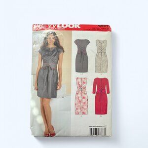New Look Sewing Pattern 6067 Dress Sz 6 8 10 12 14 16 Uncut FF Complete 2011